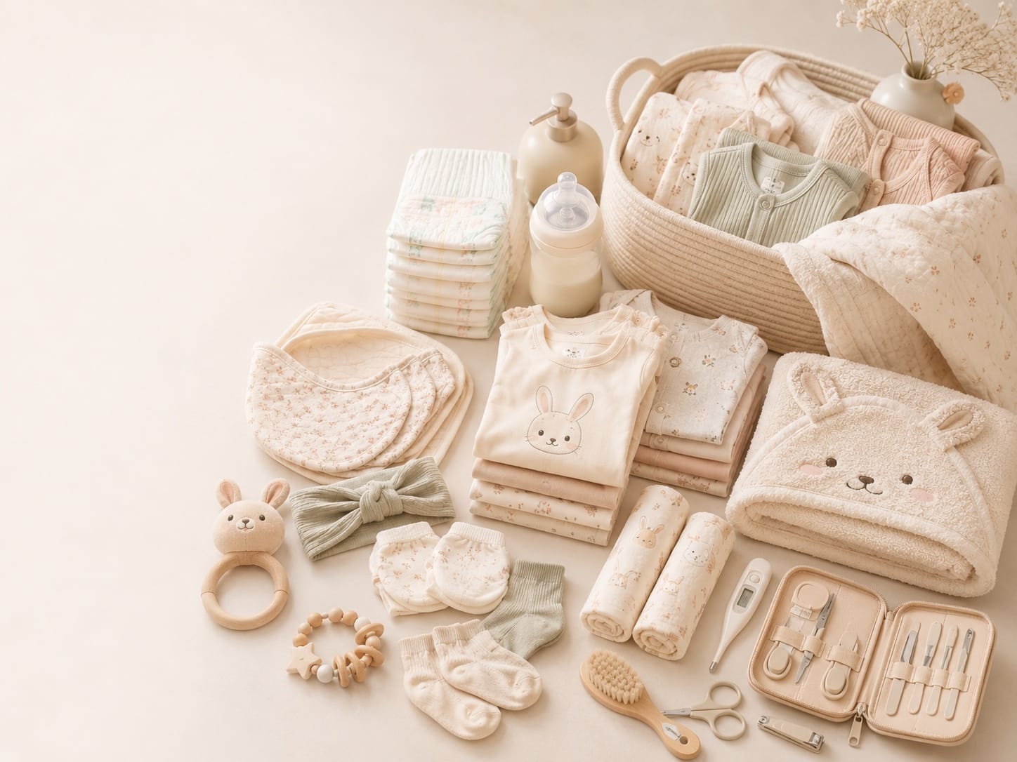 Danh sách đồ sơ sinh cần sắm trước khi bé chào đời