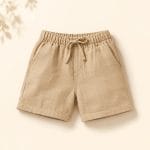 Quần short thô bé trai