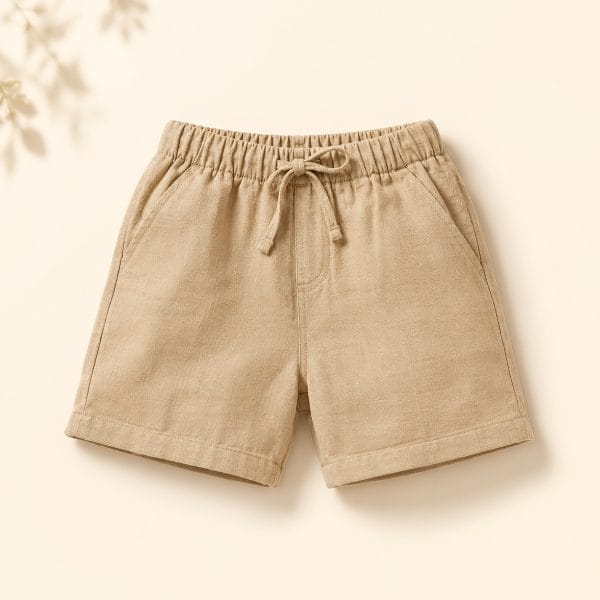 Quần short thô bé trai